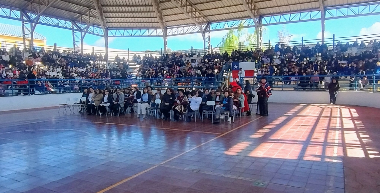 Estudiantes de Segundo Medio organizan el tradicional acto de Fiestas Patrias